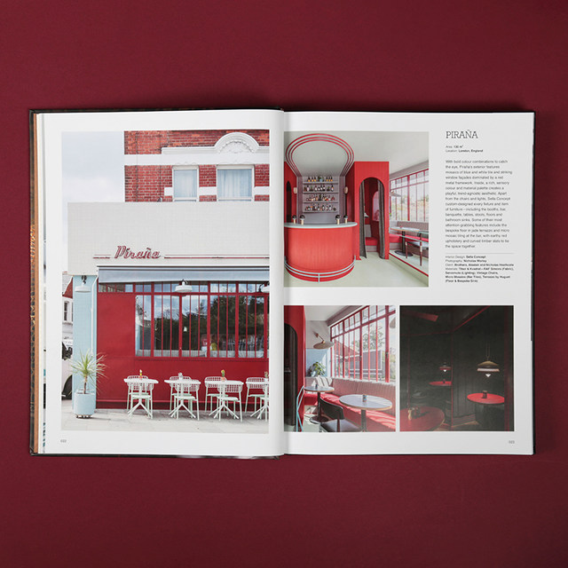 Original English book Dinner Time New Restaurant Interior Design Gluttonous Feast Dining Space New Restaurant Interior Design Rendering Plan Case Book