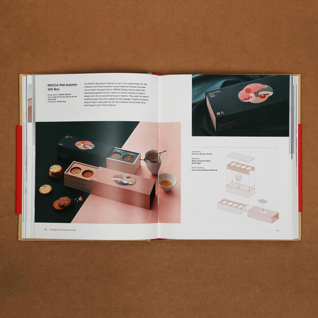 The art of packaging The structure, material and vision of packaging design Food gift box product packaging design material book Wrap It Up Creative Structural