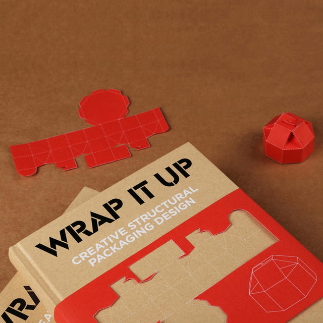 The art of packaging The structure, material and vision of packaging design Food gift box product packaging design material book Wrap It Up Creative Structural