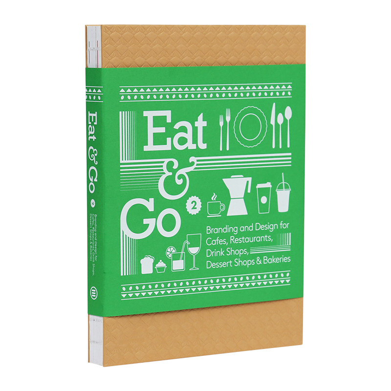 Eat & Go 2 餐饮品牌设计书籍 包装海报平面广告logo设计案例书籍 房屋室内装修设计方案实战指南