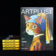 Artist Magazine Art Plus Art+ Magazine First Issue No. 001 The theme of this issue is Cute Pet Painting, Collection of World Famous Paintings, Art Albums, Pet Art Magazines, Journals and Books, Living Artists