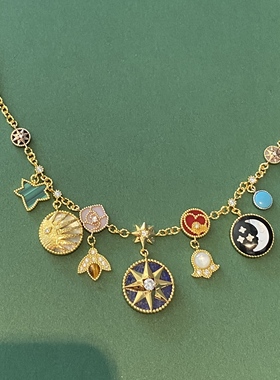 珠宝级生命力彩色宝石项链