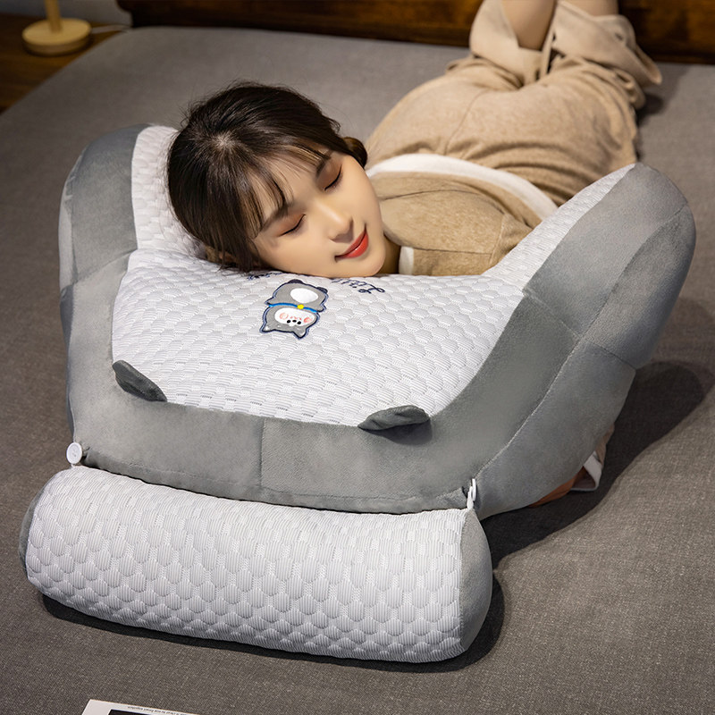 夏季冰豆豆靠枕床上大靠垫护腰枕头靠背沙发抱枕腰看书睡觉可拆洗,淘宝优惠券,粉丝福利购,淘宝优惠卷