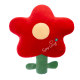 Cute red flower pillow for girls to sleep on, super soft