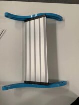 Stair tread board set to make S bend and make special requirements to be dimensioned