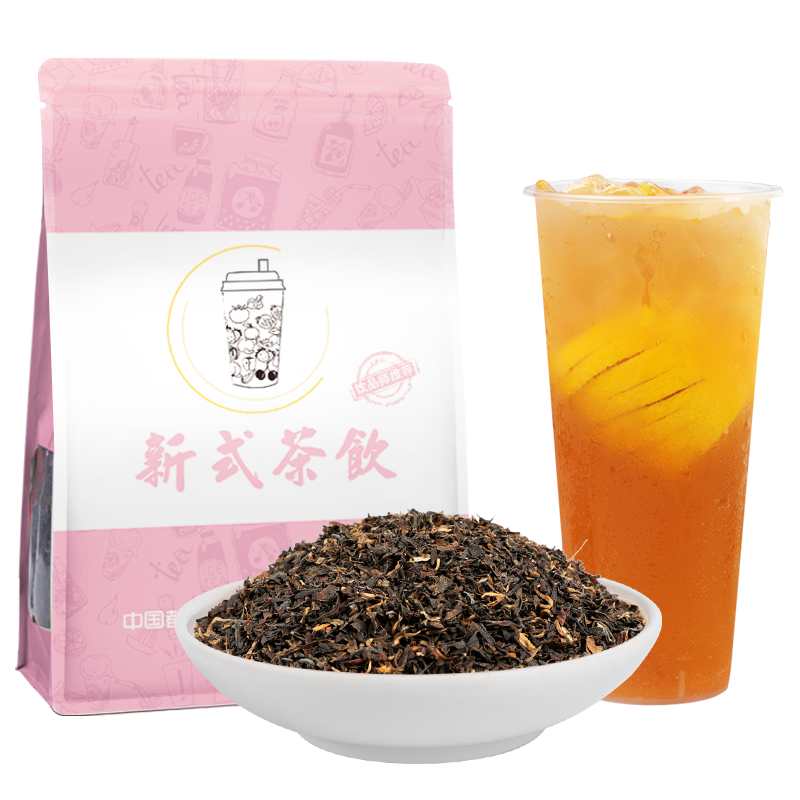 古早味高香红茶 高山红茶台式奶茶专用冰柠檬红茶茶叶红碎茶原料