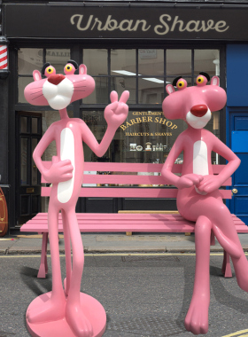 网红店铺ins打卡地布置卡