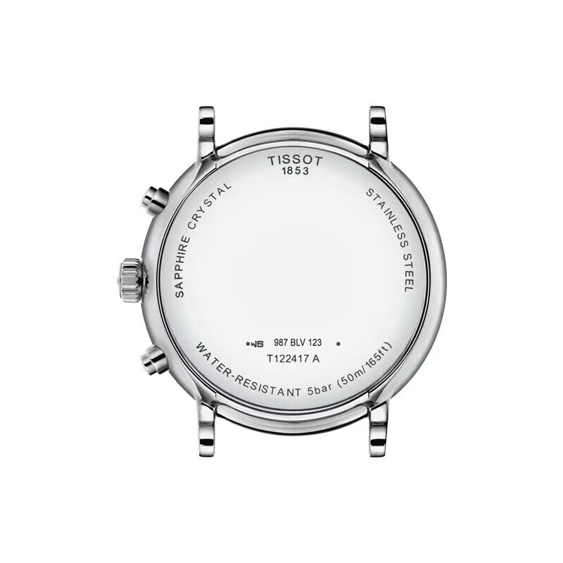 新款天梭男卡森臻我系列计时男表 威皓海外瑞士腕表