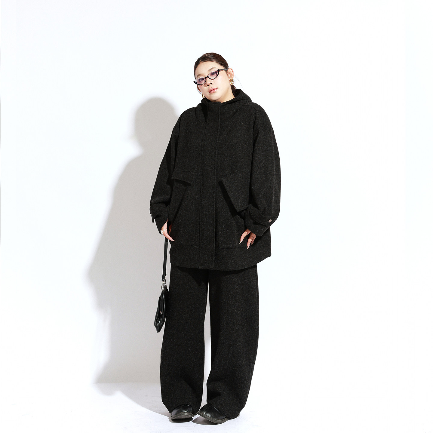 厚款气球裤特大码毛呢裤女含羊毛冬款胖mm宽松显瘦阔腿弯刀长裤子,淘宝优惠券,粉丝福利购,淘宝优惠卷