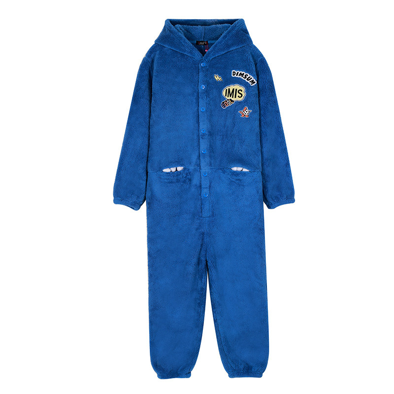 imis爱美丽秋冬男款带帽长袖睡衣 爱美丽睡衣/家居服套装