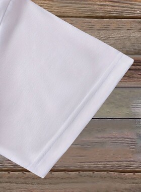 Women'S Classic White T-Shirt Vintage Print Casual Crew Neck