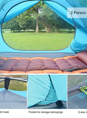 Desert&Fox Backpacking Camping Tent, Lightweight 1-3 Person