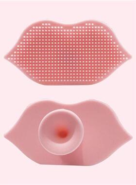 Silicone Lip Exfoliating Facial Cleansing Brush Face Scrub N