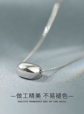 相思豆项链女锁骨ins高级轻奢