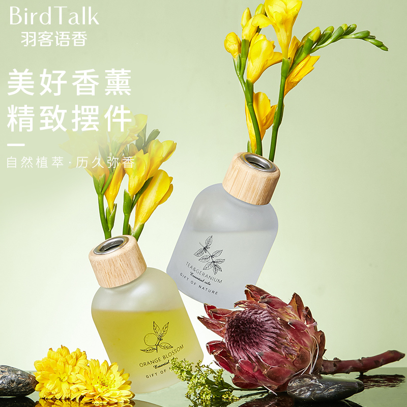 birdtalk羽客语香自然系冷香无火香薰挥发液家居持久留香香氛摆件 - 图2