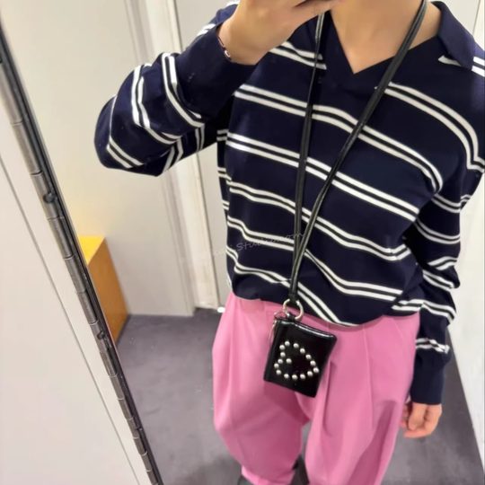 Love Diamant-Nieten-Geldbörse, dekorative Tasche