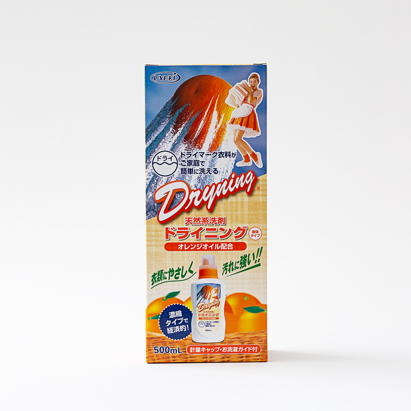 日本原产UYEKI浸泡式橙油真丝羊绒羽绒服大衣外套洗衣液局部干洗-图1