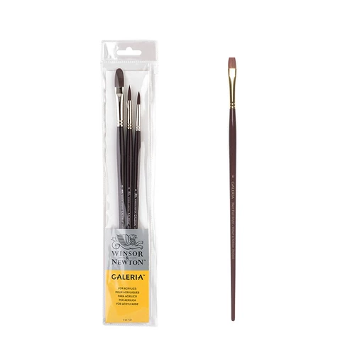 Импортный пигментированный акрил, кисть, профессиональный художественный комплект для начинающих, DIY, ручная роспись