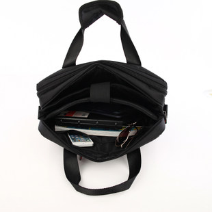 Waterproof Oxford cloth business bag computer bag shoulder crossbody bag men's laptop bag multifunctional portable briefcase