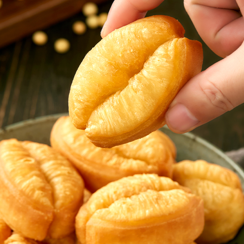 【2袋/4袋】天海藏鸡蛋牛奶小油条500g/袋开学早餐蓬松酥脆不油腻