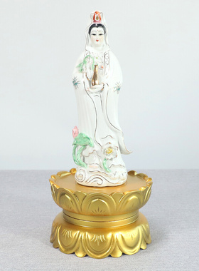 佛像底座实木托架加高垫高神像观音菩萨财神关公莲花摆件木质红木