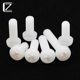 Cz hardware white nylon cross round head screw