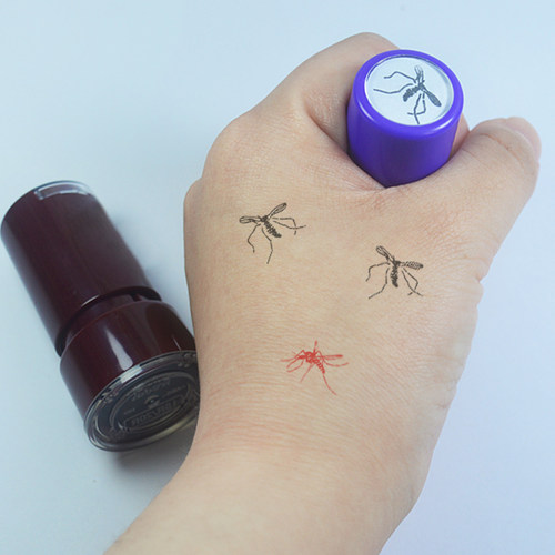 网红恶搞死蚊子印章昆虫新奇搞怪趣味恶作剧蚊子印章扇巴掌借口创意整蛊玩具礼物盖章搞笑沙雕小玩意可水洗 - 图2