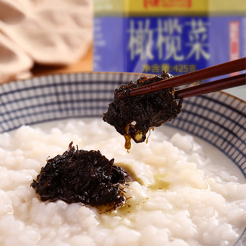 潮汕佬橄榄菜425g*5瓶下饭菜酱菜泡菜咸菜佐餐小菜早餐配粥橄榄菜