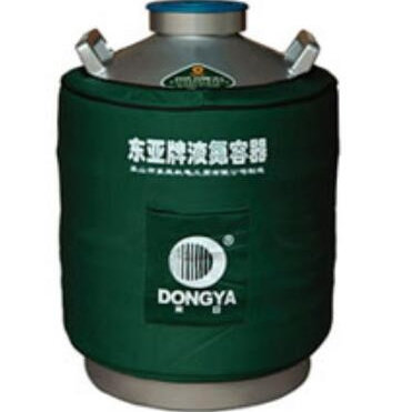 东亚液氮罐YDS-35-125大口径35升配套提篮冻存架5*25格细胞储存 - 图2