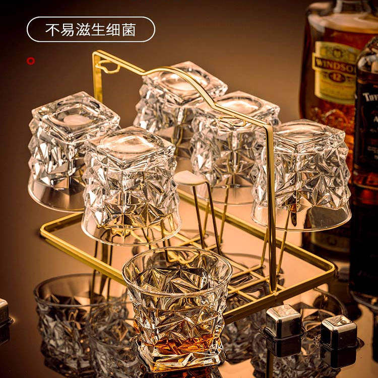 水晶玻璃威士忌酒杯创意啤酒杯家用套装欧式网红酒吧酒店洋酒杯,淘宝优惠券,粉丝福利购,淘宝优惠卷