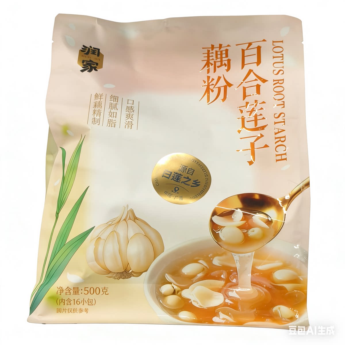 润之家百合桂花坚果莲子藕粉袋早餐方便速羹代餐懒人冲饮即食热卖