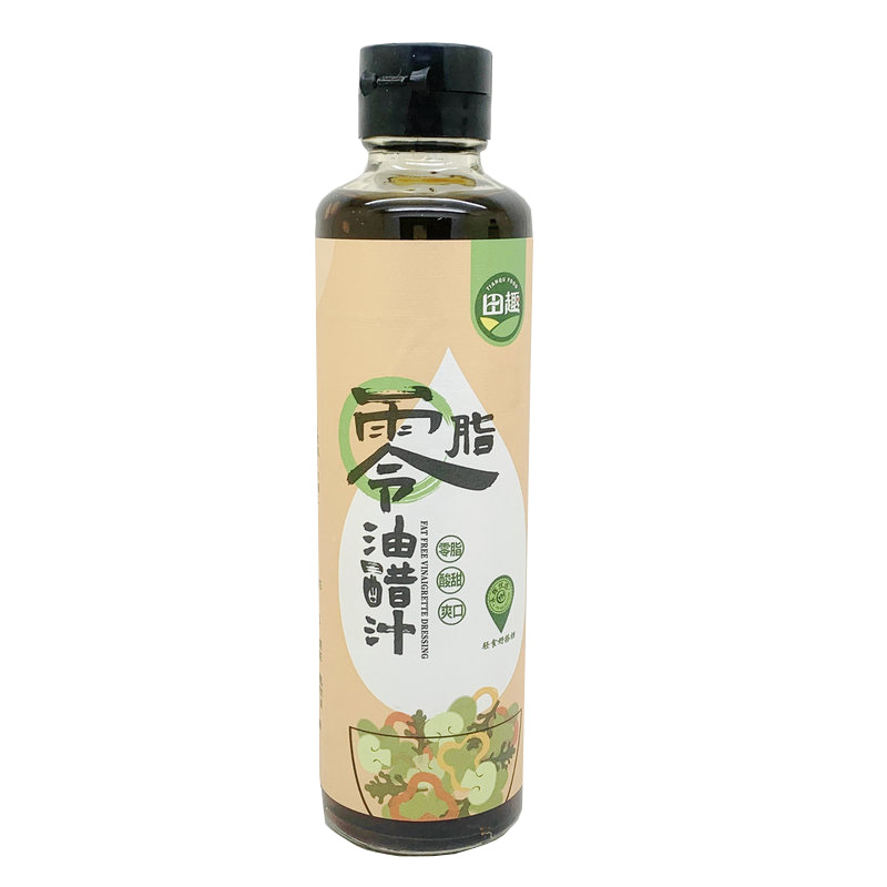 永辉代购田趣零脂油醋汁288g蔬菜沙拉汁轻食蘸料低脂酱料家用热卖 - 图3