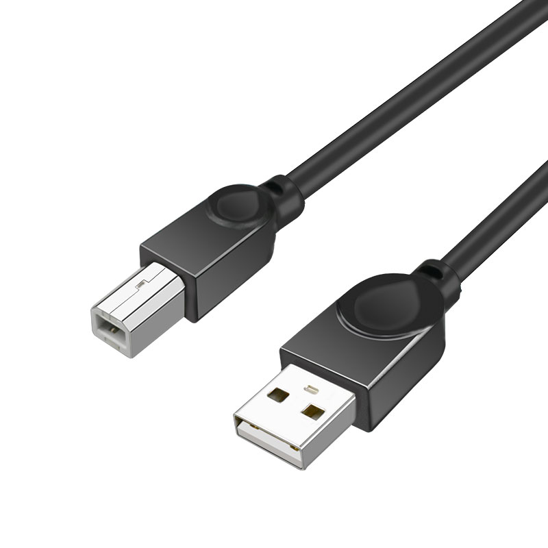 复印打印机通用数据线连接电脑USB2.0方型接口激光喷墨针式条码标签兄弟惠普牌佳能三星联想爱普生施乐扫描仪 - 图0