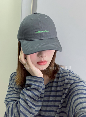 版型超好！棉质棒球帽女韩系