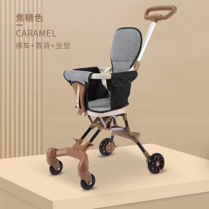 Baby stroller Folding遛娃神器宝宝婴儿手推车可折叠免安装便携 - 图1