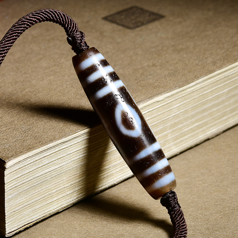 传世真品天珠法器西藏至纯老料吊坠 宫妃项坠/吊坠