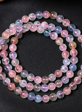 摩根石水晶饰品多圈礼物手串