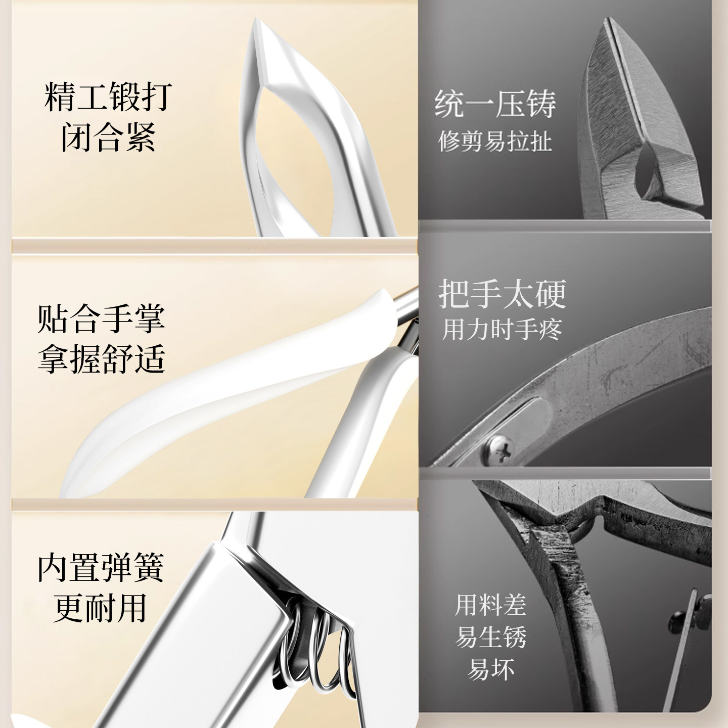 死皮剪美甲店专用去死皮钳钢推叉修手指甲剪刀专业美甲工具套装用,淘宝优惠券,粉丝福利购,淘宝优惠卷