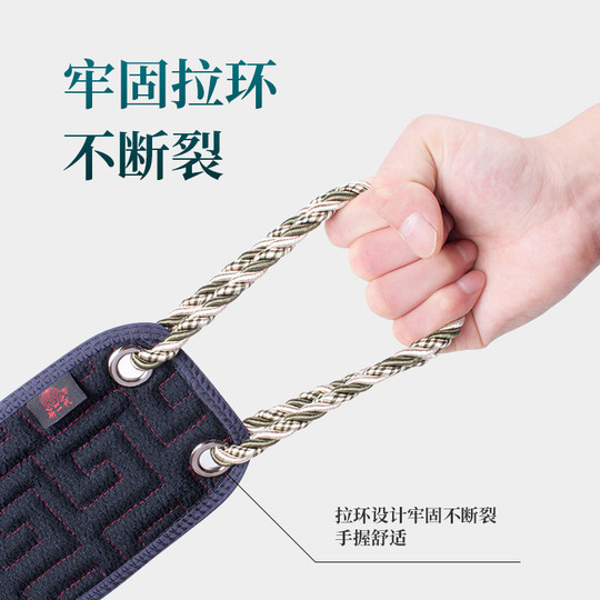 Men's special bath towel with coarse sand and fine sand on the back