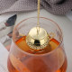304 ສະແຕນເລດຊາ strainer ຊາ drain ບານຊາ