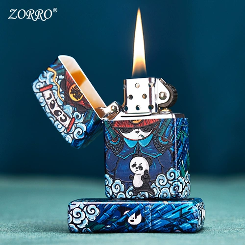 Креативная медная ветрозащитная зажигалка на керосине на день Святого Валентина, китайский стиль, подарок на день рождения