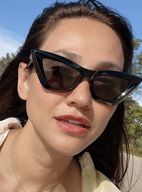 小框猫眼圆脸米钉抖音网红街拍