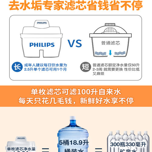 适用于贝能BN-SR-16恒温壶Gadepure佳德净G-WFG-TDS02净水壶滤芯 - 图2