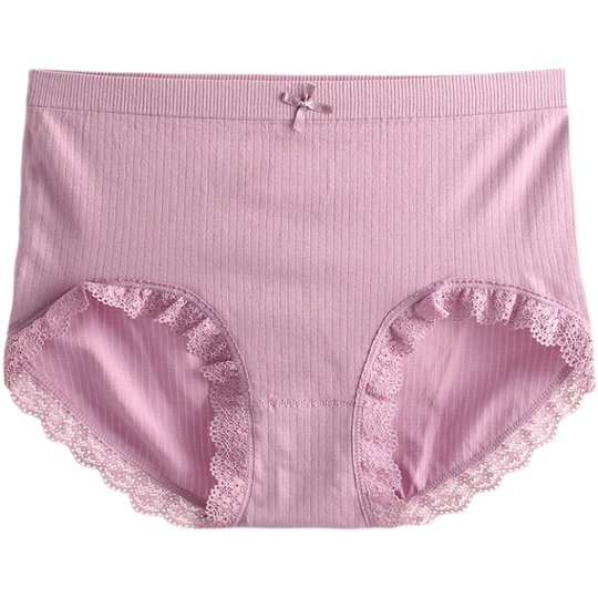 200斤加大码肥女内裤胖妹妹中高腰产后收腹抗菌妈妈咪底裤m