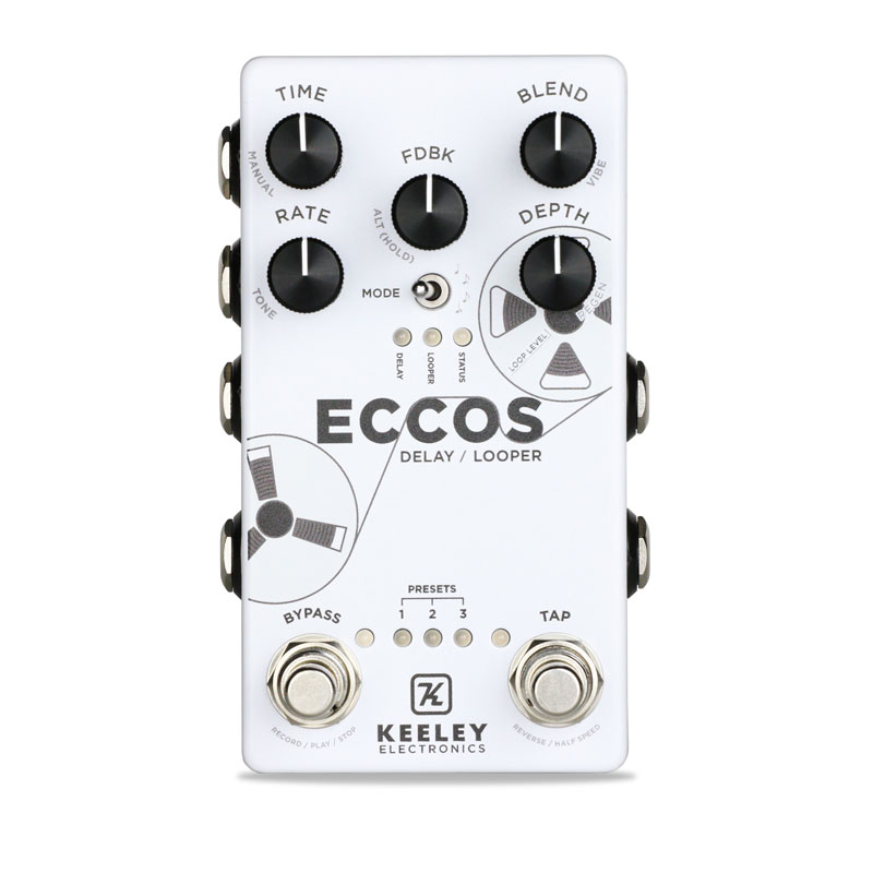 Keeley Delay Looper ECCOS 磁带延迟单块效果器 - 图3