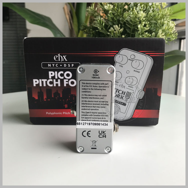 EHX PICO PITCH FORK 新款吉他贝司升降调移调八度单块专业效果器 - 图2