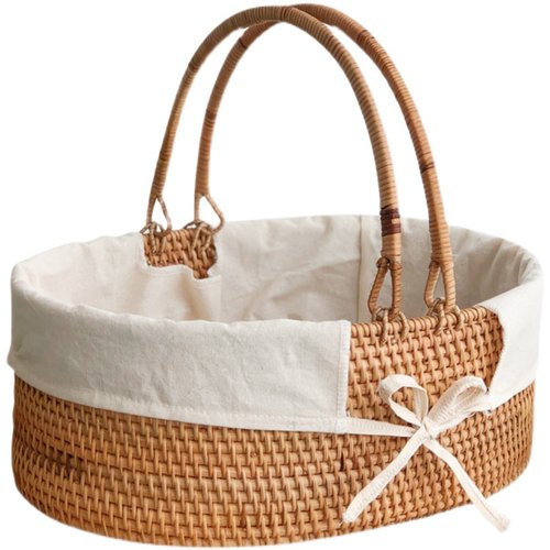 越南藤编水果篮子菜篮购物篮面包篮糖果收纳篮野餐篮花篮ins创意 - 图3