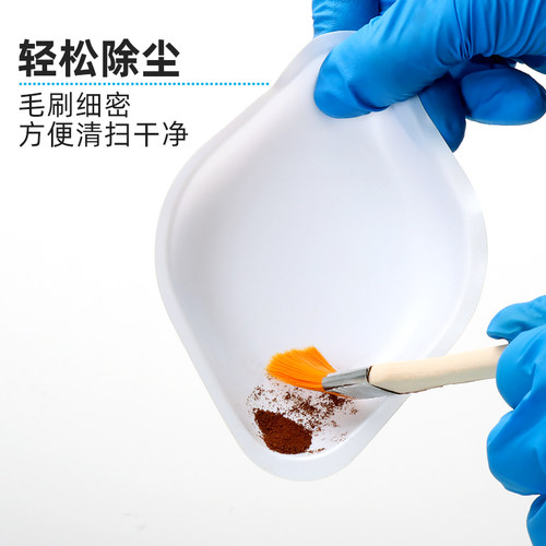 实验室天平刷 尼龙刷 羊毛刷 仪器刷 键盘主板除尘镜头刷电子天平刷 软毛刷 - 图2