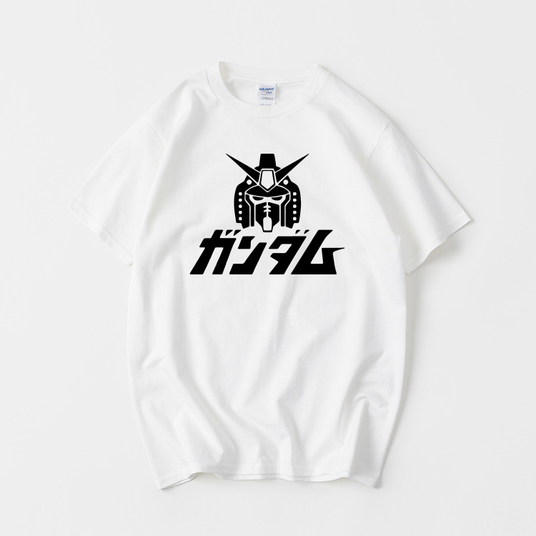 机动战士高达敢达RX 78 2 量产型扎古 吉翁T恤短袖潮衣服女男圆领 - 图0