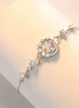 新款眀王星新款精致手链女小众礼物女友ins高级森系送礼物手饰